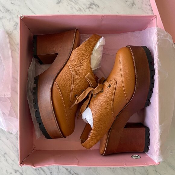 Intentionally Blank Hobby Platform Clog - Whiskey Size 10 - Picture 5 of 11